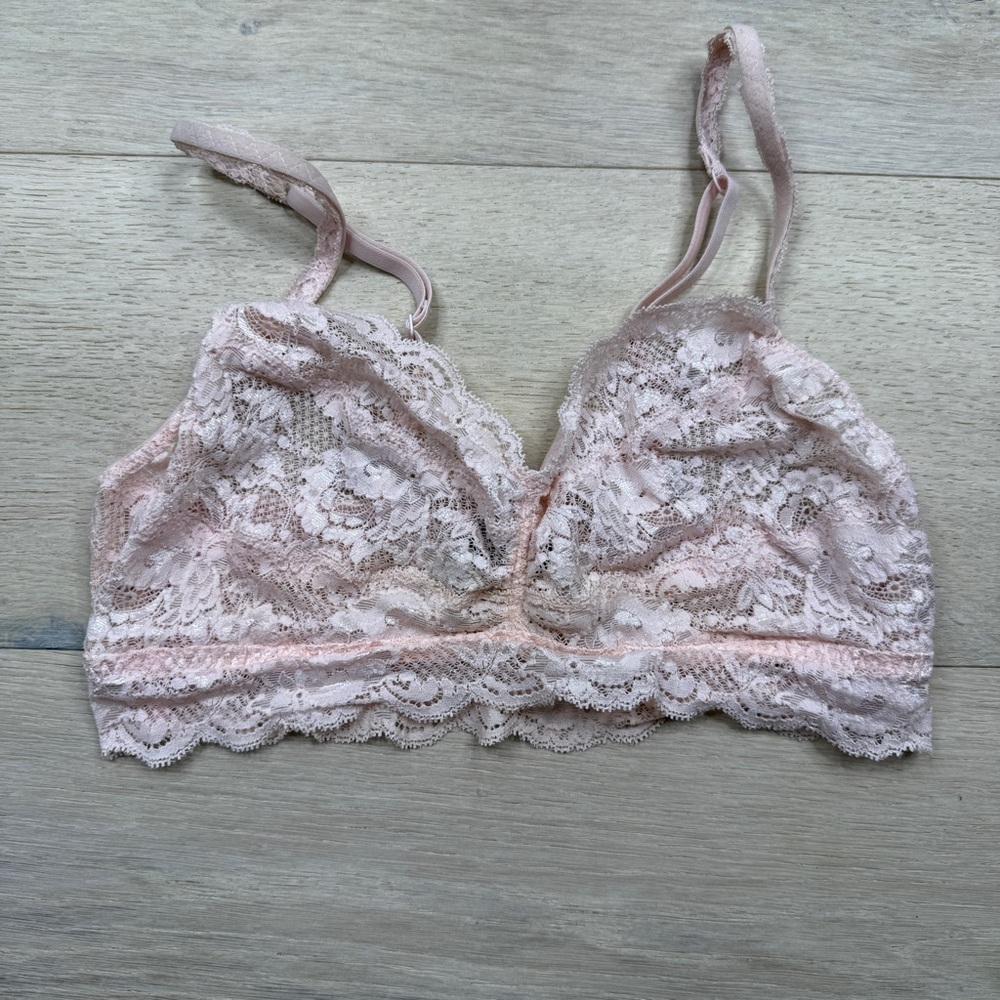 Cosabella Lace Bralette in Light Pink